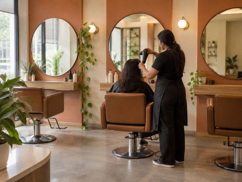 Lotus Salon in Alkapuri (demo photo)
