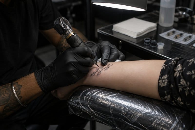 Tattoo and piercing (sample photo)